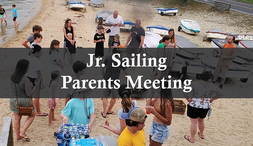 Jr. Sailing Parents Meeting